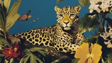 Retro Chic with Vibrant Contrasts - Пример 4