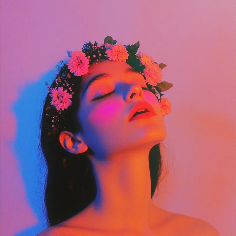 Neon Glow Silhouettes - Пример 4