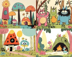 Warhol-Inspired Pop Art with Cubism - Пример 4