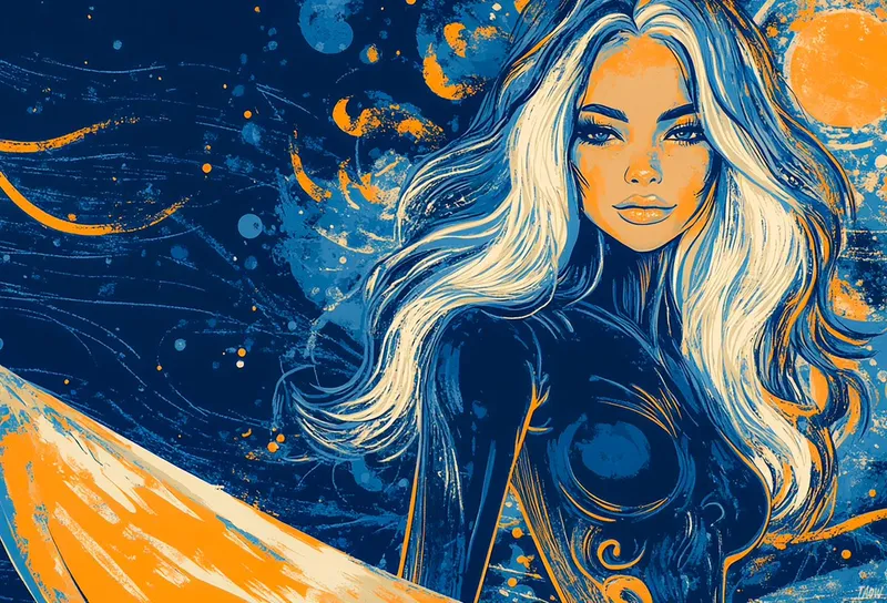 Cosmic Surfer - Пример 2