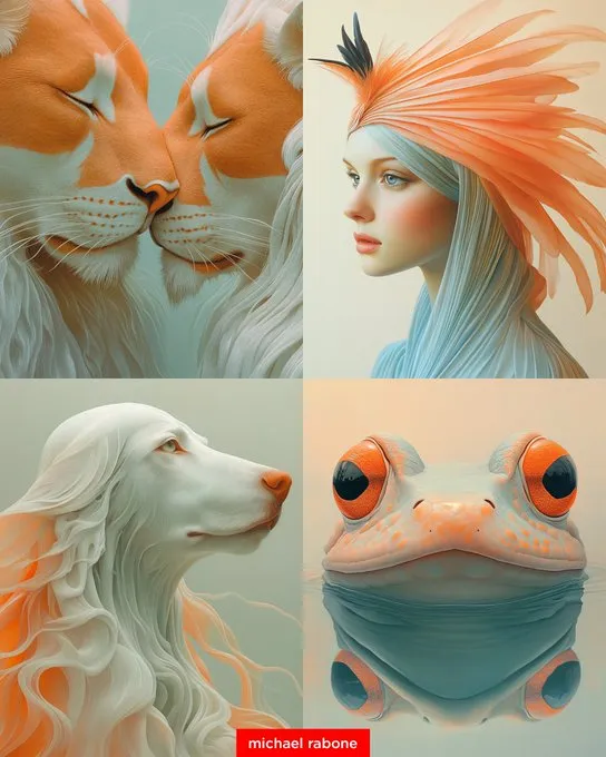 Dreamy Surrealism with Pastel Highlights - Пример 2