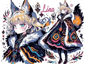 Whimsical Fantasy Character Design - Пример 2