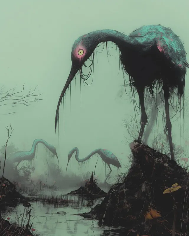 Eerie Mystical Lagoon - Пример 1