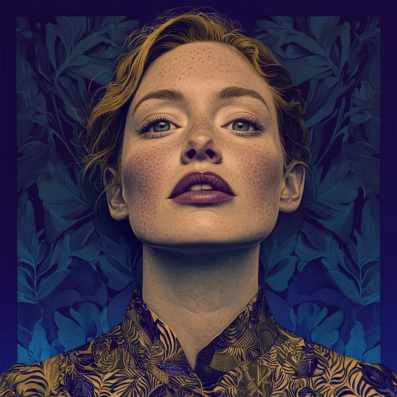 Moody Sunset Portrait - Пример 3