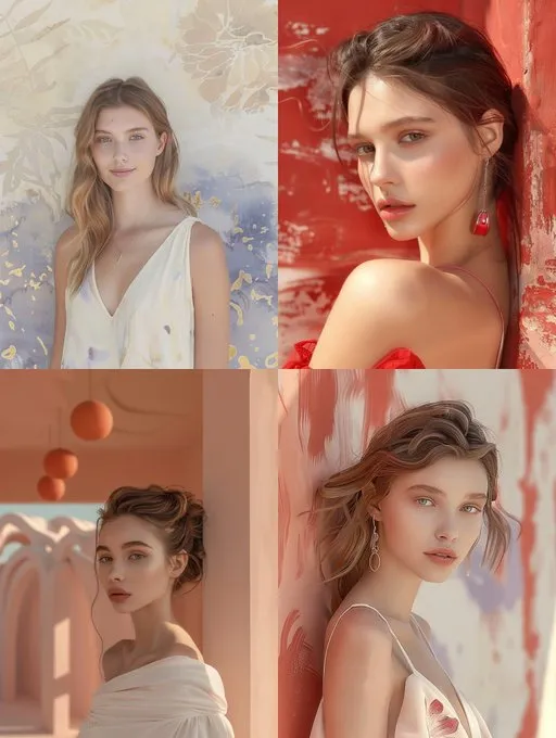 Dreamy Elegance in Soft Tones - Пример 2