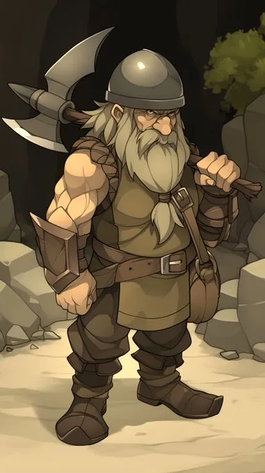 Medieval Fantasy Character Art - Пример 4