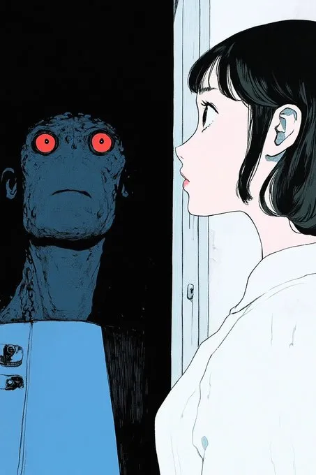 Intriguing Contrast: Surreal and Minimalist - Пример 1