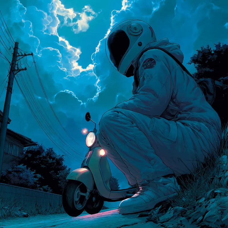 Cosmic Rider Nocturne - Пример 1