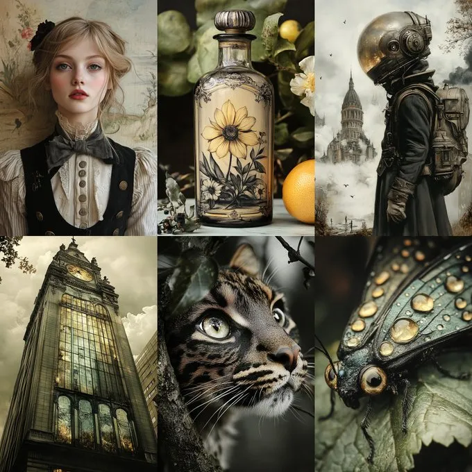 Victorian Retrofuturistic Fusion - Пример 2