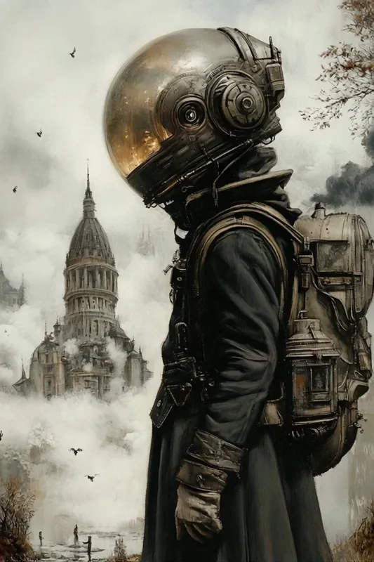 Victorian Retrofuturistic Fusion - Пример 3