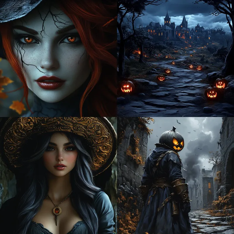 Gothic Halloween Fantasy - Пример 2