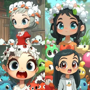 Vibrant Comic Sketch Montage - Пример 3