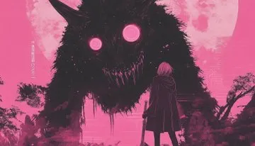 Cyberpunk Monochrome - Пример 3