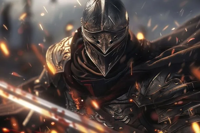 Dark Fantasy Warrior - Пример 1