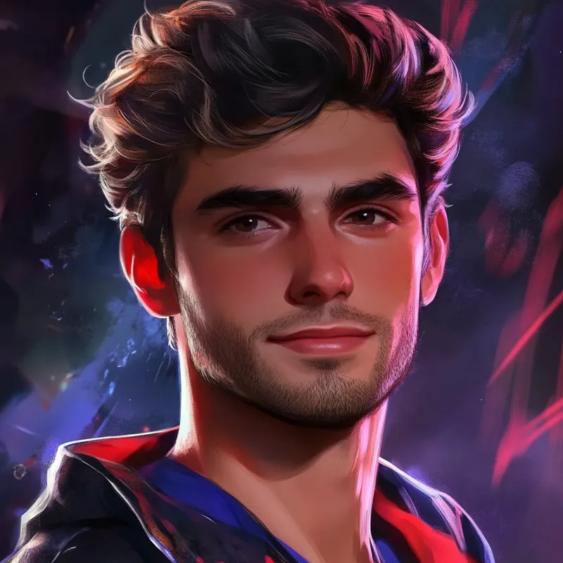 Moody Neon Nightscape - Пример 4