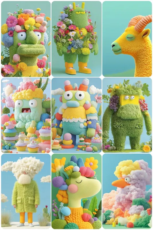 Playful Pastel Portraits - Пример 2