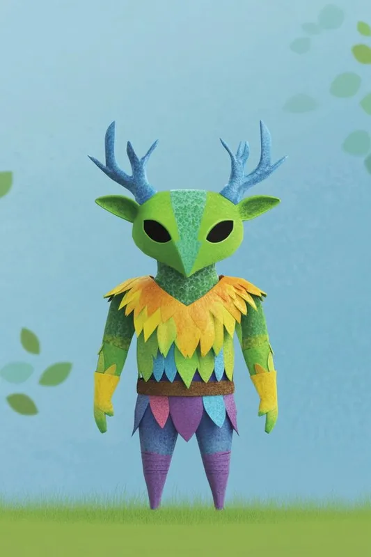 Playful Pastel Portraits - Пример 4