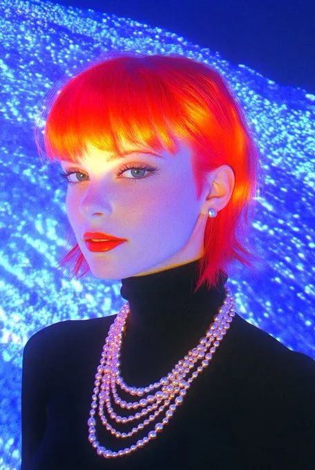 Vibrant Neon Elegance - Пример 1