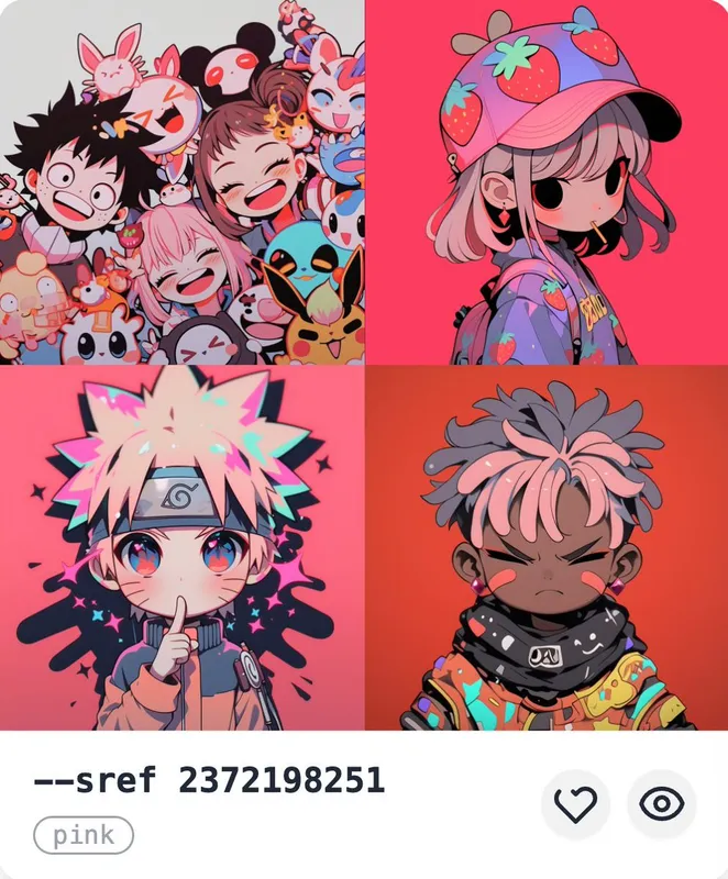 Vibrant Kawaii Expression - Пример 2