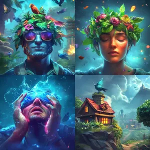 Ethereal Cosmic Fantasy - Пример 3