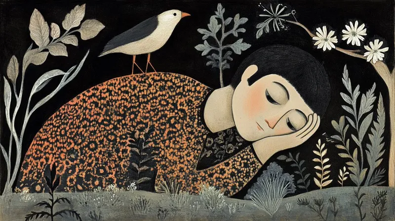 Dreamy Folk Art Scene - Пример 1