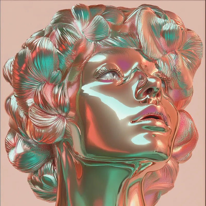 Silver Iridescence - Пример 3