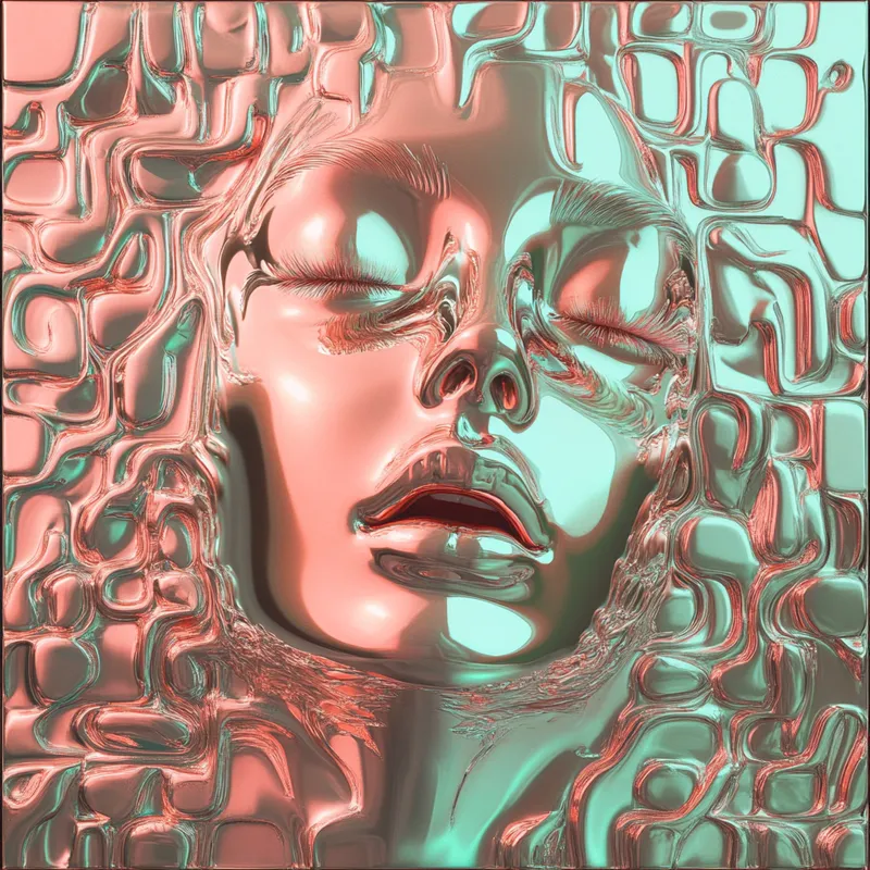 Silver Iridescence - Пример 4