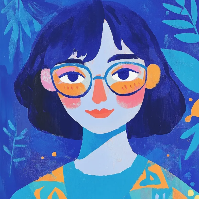 Midnight Bloom Illustration Style - Пример 4