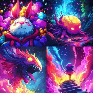 Surreal Dreamscape in Soft Pastels - Пример 3