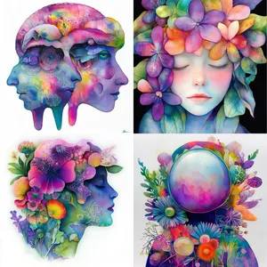 Surreal Floral Portraits - Пример 1