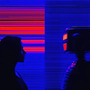 Surreal Fragmented Portrait - Пример 3