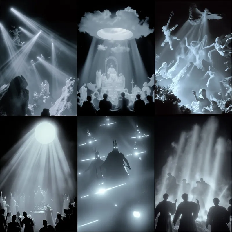 Ethereal Divine Lightscape - Пример 1