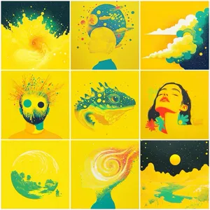 Surreal Cosmic Vibrance - Пример 1