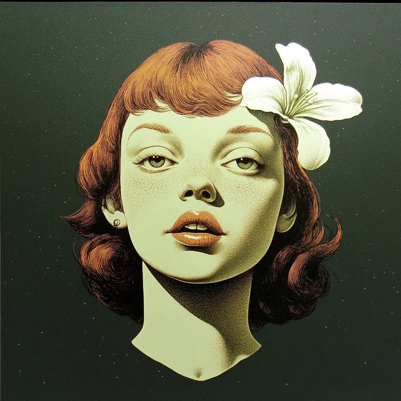 Surreal Green Dreamscape - Пример 4