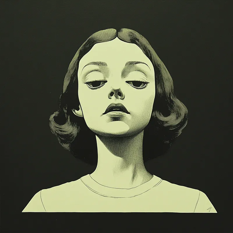 Surreal Green Dreamscape - Пример 1