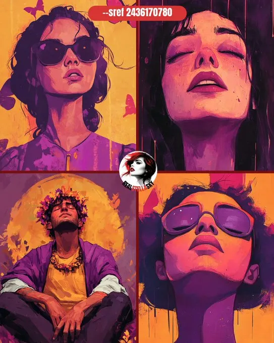 Vivid Pop Art Portraits - Пример 2