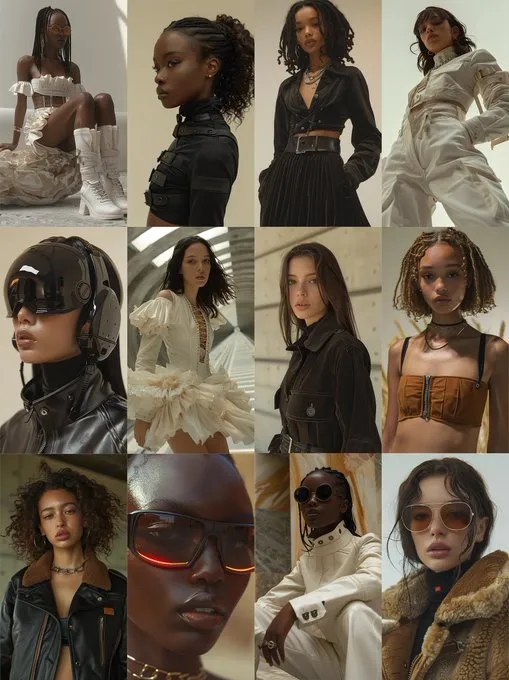 Futuristic Elegance with Attitude - Пример 3