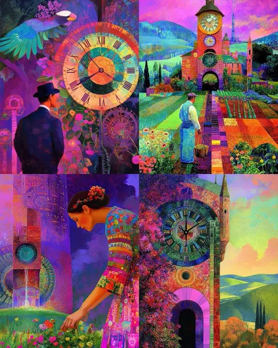 Vibrant Dreamscapes - Пример 3