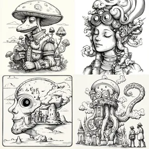 Whimsical Vintage Cafe - Пример 4