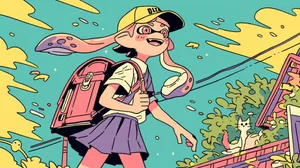 Vibrant Cartoon Adventure - Пример 1