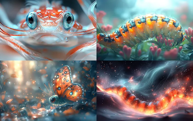 Vivid Macro Elegance - Пример 2