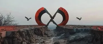 Surreal Cosmic Eclipse - Пример 4