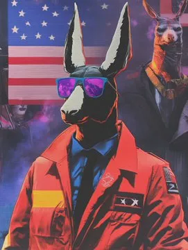 Retro Futuristic Political Parody - Пример 1