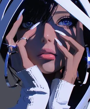 Chic Glamour Portrait - Пример 3