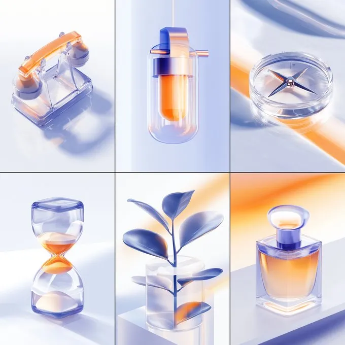 Surreal Neon Dreamscape - Пример 3