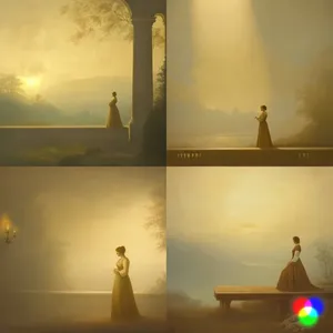 Ethereal Vintage Elegance - Пример 3