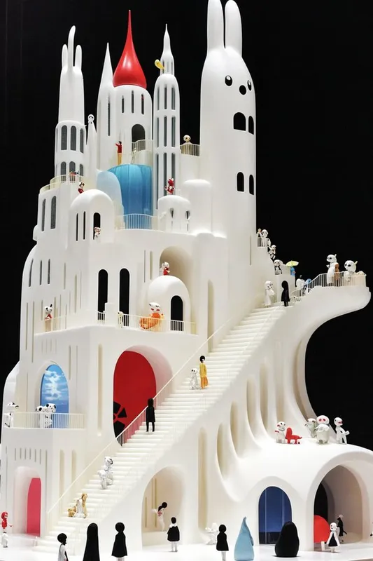 Surreal Minimalist Portrait - Пример 3