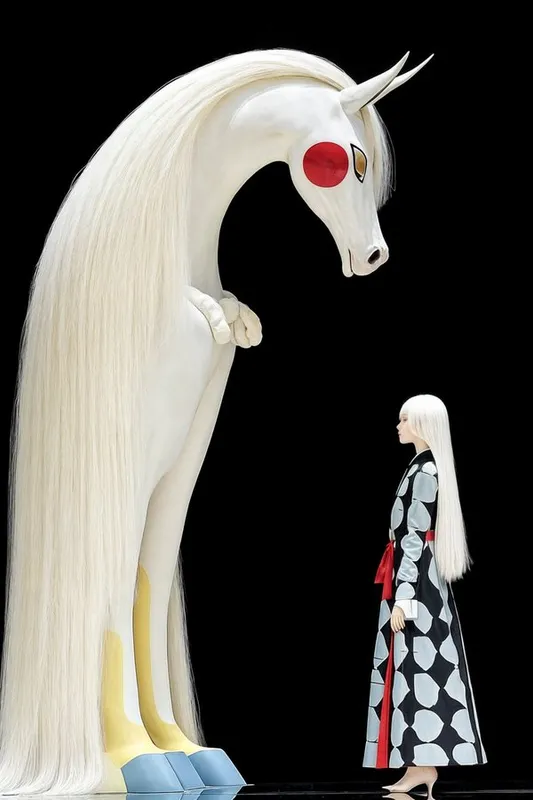 Surreal Minimalist Portrait - Пример 4