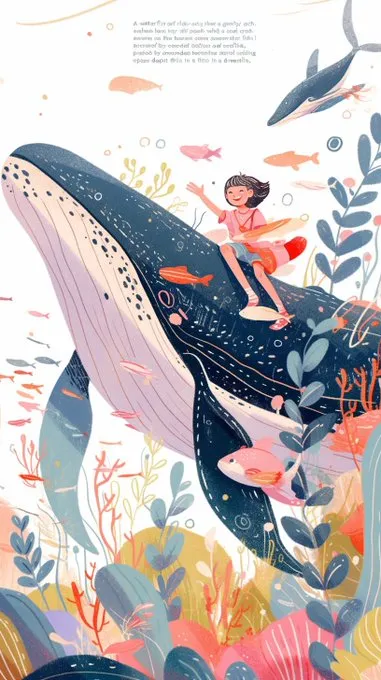 Whimsical Underwater Adventure - Пример 2