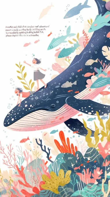 Whimsical Underwater Adventure - Пример 3